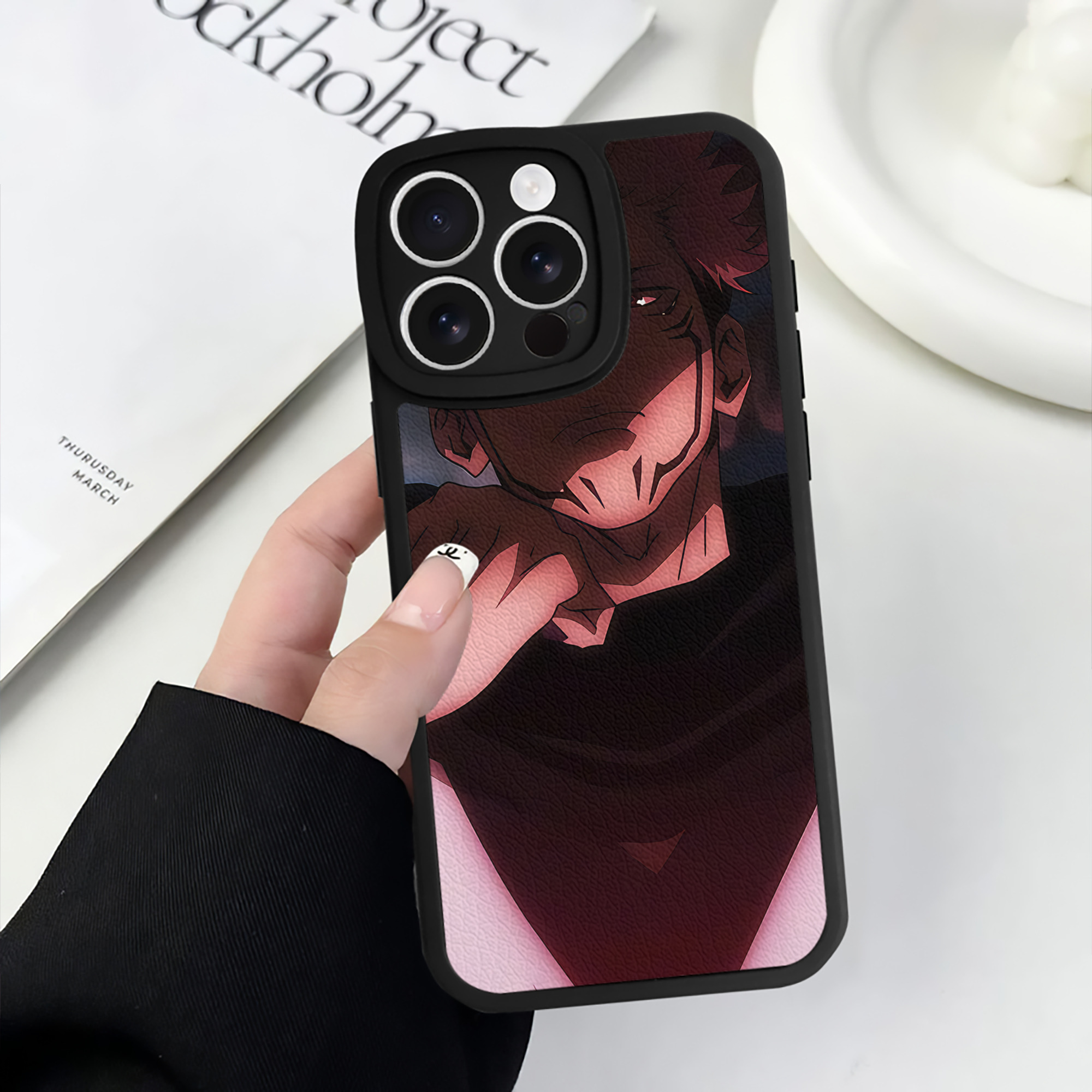 （画像用） SPY×FAMILY间谍家家酒 【iPhone 16シリーズ対応】シリコンスマホケース（レザー調） 材質：シリコン